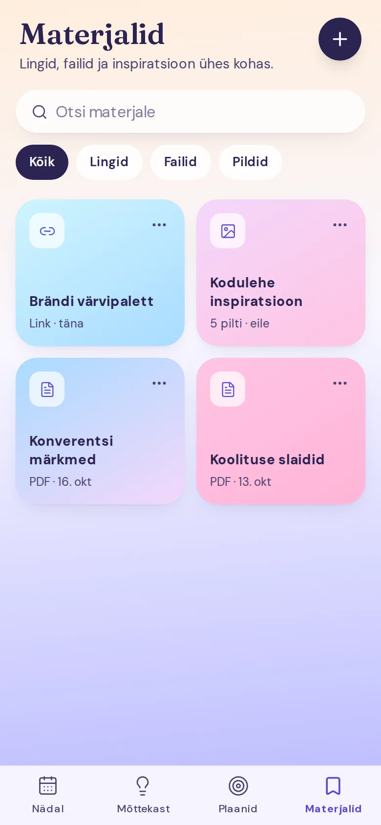 Materjalid